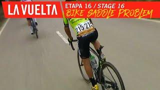 Bike saddle problem - Stage 16 | La Vuelta 19