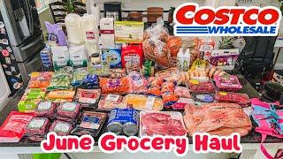 COSTCO GROCERY SHOPPING HAUL//Pantry & Freezer Restock with PRICES!