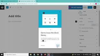 How to switch from block editor to classic editor in WordPress