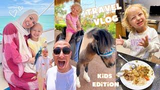 EGYPT VLOG 2 / Traveling with kids and trying to keep them entertained! Dolphin Trip & Mini Zoo