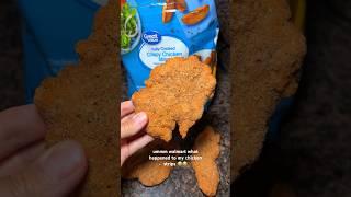 walmart…what happened to my chicken strips #walmart #foodfail
