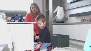 Maryland family celebrates Christmas after 3-year-old son survives brain tumor