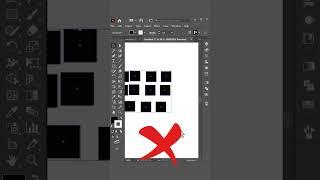 Adobe Illustrator Tutorial : Split into Grid  Easy Tutorial #adobeillustrator #tutorial#shorts