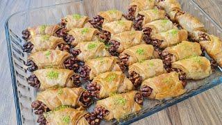 Herkesin Sorduğu İşte O Baklavam l EL AÇMASI CEVİZLİ KELEBEK BAKLAVA l Mutfağımdaki Tadlar l Tarifle