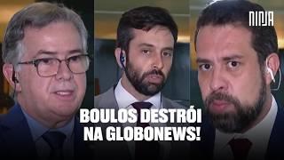 Boulos destrói argumentos bolsonarista AO VIVO na Globo NewsBibo Nunes passou vergonha!