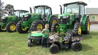 LITTLE BOY LOVES JOHN DEERE TRACTOR COMPANY