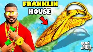 Franklin Upgrade Flying Quadrillionaire Luxury House In GTA 5 | SHINCHAN and CHOP