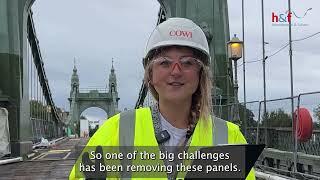 Hammersmith Bridge redecking