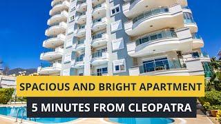 Apartment for sale in Alanya near Cleopatra beach. Real estate in Turkey 2022.