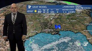 KATC Weather Forecast 10pm 10-24-24