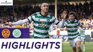 Motherwell 1-3 Celtic | Two Stoppage Time Goals Give Bhoys Victory! | cinch Premiership