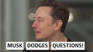 Elon Musk Tries To End Interview Over Uncomfortable Topics!
