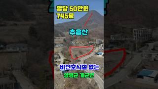 ◎전속◎ 양평 개군면 주읍산아래 때묻지 않은 주변자연환경 토지급매#양평토지급매물#토지급매물#개군면토지급매물#주읍리토지급매물#토지급매매