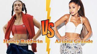 Hailey Baldwin VS Ariana Grande Transformation  From Baby To 2024