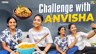 Challenge with Anvisha | Makeup Challenge | Nisha Ravikrishnan, Anvitha Sagar | Tamada Media