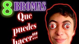 Top 8 Bromas - Bromas para hacer a tus amigos y familiares - Bromas para hacer Día de los Inocentes
