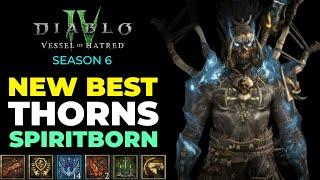 Rock Splitter THORNS Spiritborn Build DESTROYS Torment 4 | Diablo 4