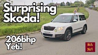 Surprising 206bhp Skoda Yeti tested. Practical and quick!