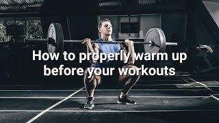 The purpose of Warm ups and how to do them correctly