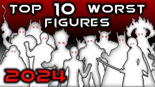 Top 10 WORST Action Figures | 2024