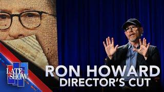 Ron Howard Directs An Episode Of “The Late Show”