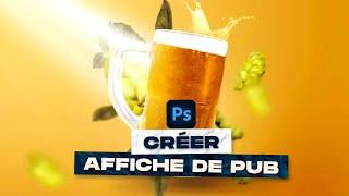 Création d'une affiche de pub sur Photoshop CC