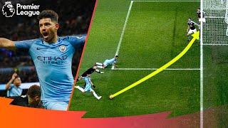 ‘An IMPOSSIBLE Angle!’ | Outstanding Tight-angle Premier League Goals | Aguero, Salah, Bale