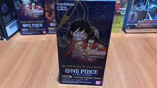 Unsobring sorpresa One piece romance dawn #onepiece #onepiecetcg #unsobring #unboxing #tcg