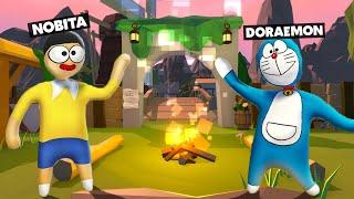 DORAEMON And NOBITA On The Mission To Save Village In HFF!