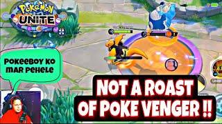 Funniest Victory against @PokeVenger  After a Long Time | Pokemon unite gameplay