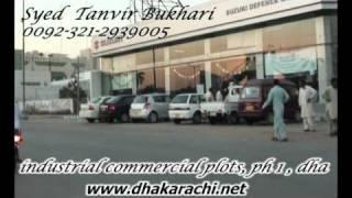 INDUSTRIAL  COMMERCIAL PLOTS PHASE 1, DHA DEFENCE HOUSING AUTHORITY , KARACHI PAKISTAN REALESTATE