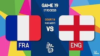 France vs England - 2023 FIPFA Powerchair Football World Cup