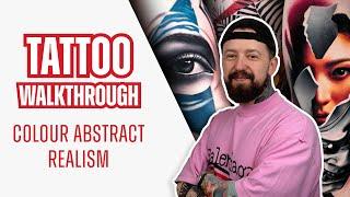 Colour Abstract Realism with Damian Gorski | Tattoo Walkthrough