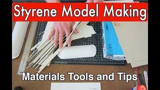 Styrene Tutorial Guide basic intro plastic model making modeling tips and tricks (Part 1)