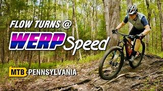 WERP speed: Finding the flow in flat turns - West End Regional Park, PA - Just Ride Ep. 34