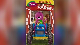 Barney - Let's Go to the Farm (2005) - 2005 VHS