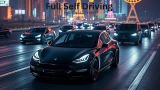 Update 12.5.6.3 - Supervised Full Self Driving Las Vegas | Navigate to Chipolte | Highways Tesla 3