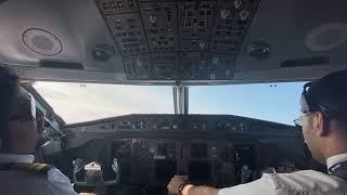 FOKKER F100 ILS APPROACH AND LANDING ON RUNWAY 21 OF ORUMIYE AIRPORT.(OITR/UMH)(2023)