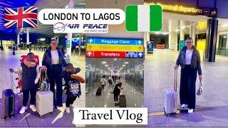 Moving from UK to Nigeria: Travel Vlog, My Unbelievable Air Peace Experience