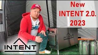 INTENT 2.0 - New Powerfull Stove 2023 for Camping Tents and Saunas.