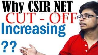 Why CSIR NET cut off marks are increasing | CSIR NET December 2016 exam tips and tricks