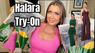 HALARA SPRING TRY ON HAUL | MID SIZE HALARA HAUL | HOTMESS MOMMA VLOGS