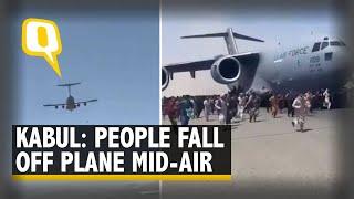 Afghan Crisis | Watch Terrifying Visuals of People Falling to Death After Clinging on to Aircraft