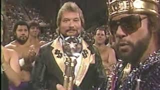 WWF Coronation of Macho King and Queen Sherri Sept 1989