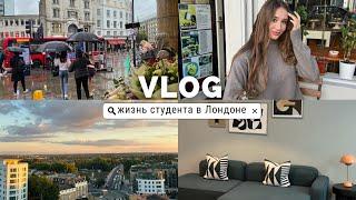 VLOG | домашний день британского студента в Лондоне, переезд