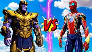 SPIDERMAN VS THANOS - AVENGERS EPIC BATTLE MARVEL