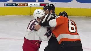 Justin Braun does not want to drop the gloves with Max Domi