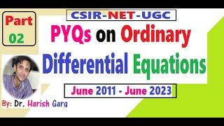 PYQs on Ordinary Differential Equation| June 2011 to 2023 | Short Cut Tricks