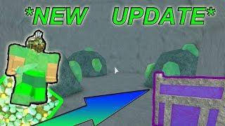 *NEW* UPDATE ( UNLIMITED EMERALDS, NEW BUILDINGS ) - Roblox Booga Booga