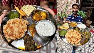 सिंधियों की थदरी Special Thali | एसा ख़ाना आपने कभी नहीं खाया होगा | Sonia's Recipe Jaipur Food Tour